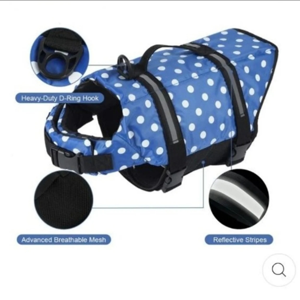 NWOT Large Life Jacket for Dogs